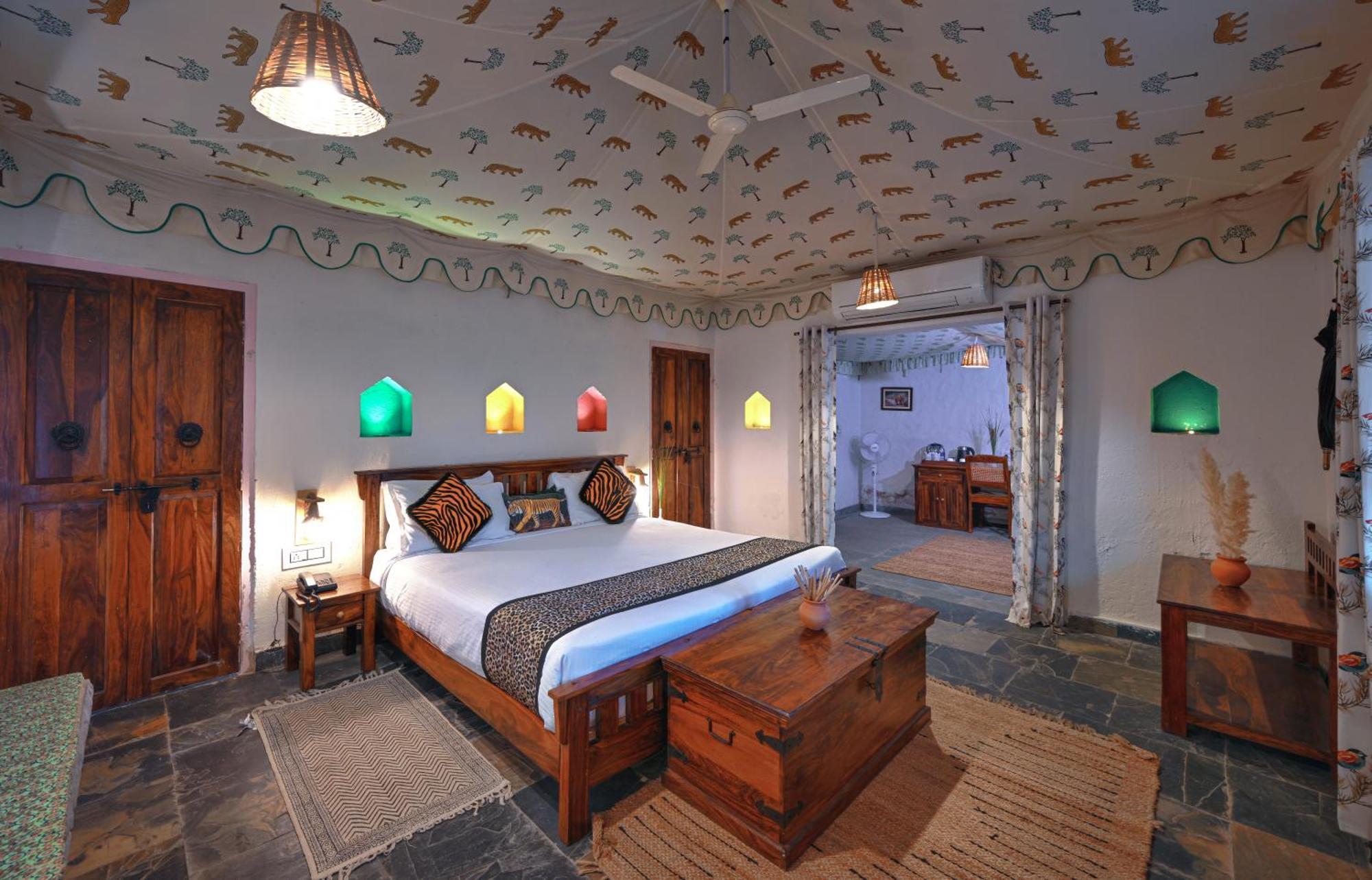 Bagh Serai - Rustic Cottage With Private Pool Sawai Madhopur Eksteriør billede